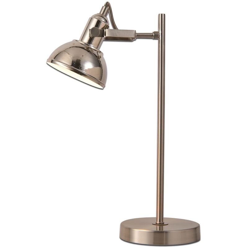

LÁMPARA DE MESA DECORATIVA MURRAY NÍQUEL - Lúzete