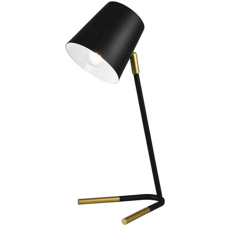 

Flexo negro con pantalla metal modelo DIMAS 1 luz - Alemar