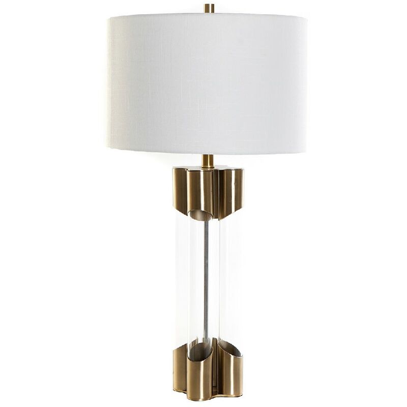 

Lámpara de Mesa DKD Home Decor Acrílico Metal Dorado (40 x 40 x 80 cm)