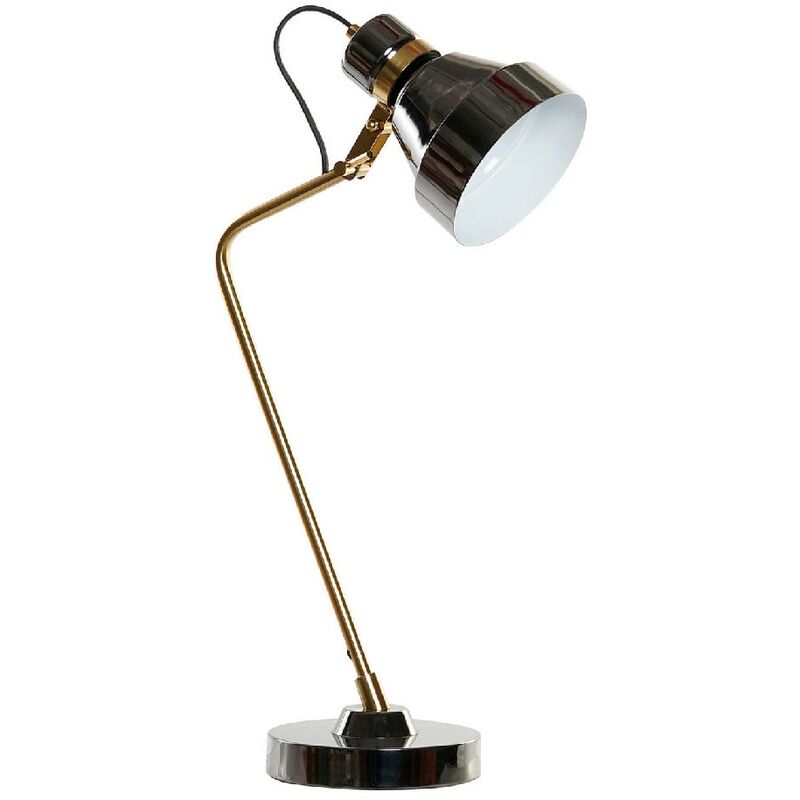 

Lámpara de Mesa DKD Home Decor Plata Metal Cristal 220 V Dorado 50 W