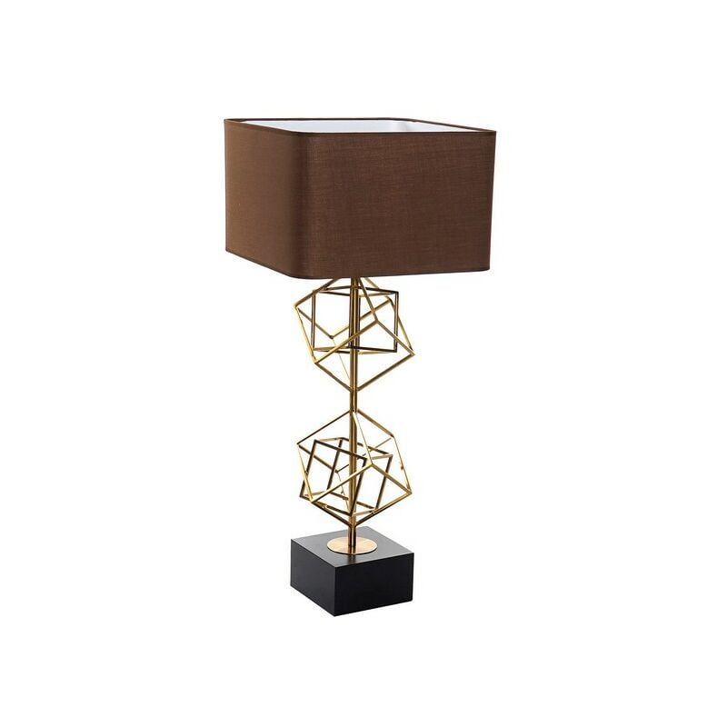 

Lámpara de Mesa DKD Home Decor Poliéster Metal (40 x 40 x 94 cm)
