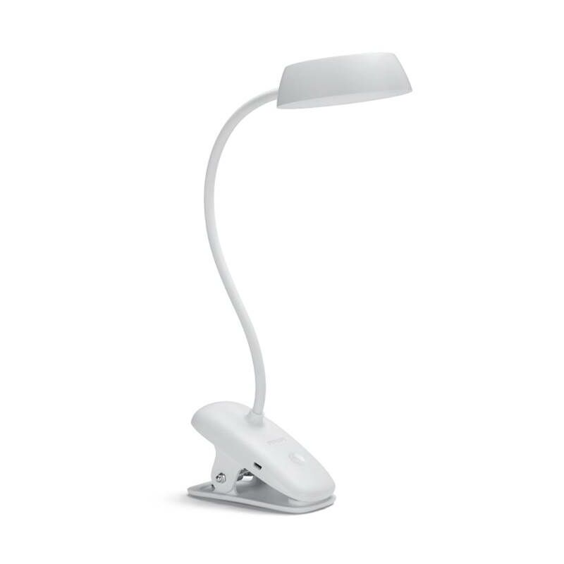 

Lámpara de mesa 'Donutclip' en color blanco