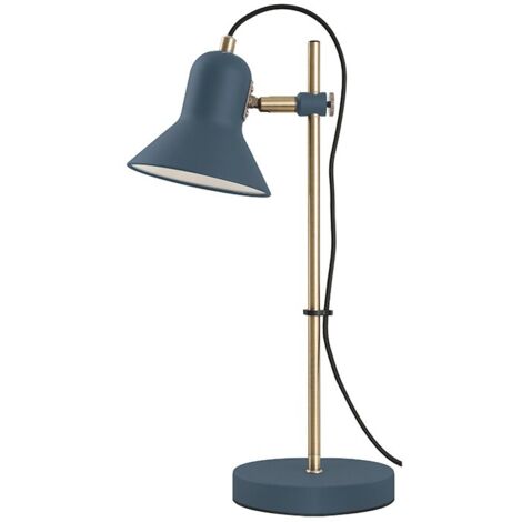 LAMPARA DE MESA E27 AZUL
