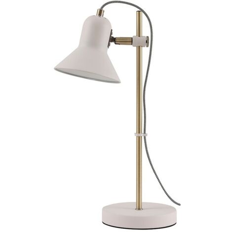 LAMPARA DE MESA E27 BLANCA