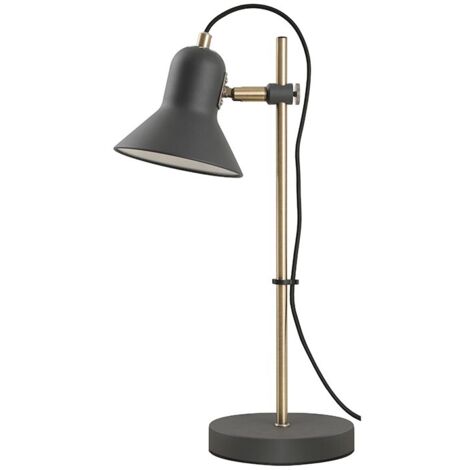 LAMPARA DE MESA E27 NEGRA