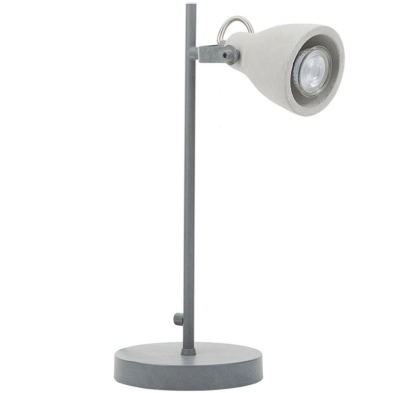 

Lámpara de mesa en hormigón gris claro MISTAGO