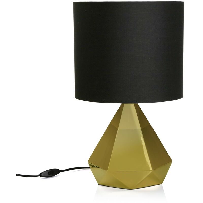 

Lampara De Mesa Gianee Negra