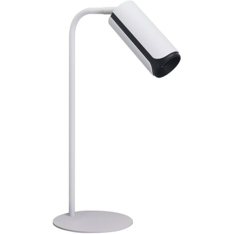Lámpara de mesa Gobi Blanco Arenado (1xGU10)