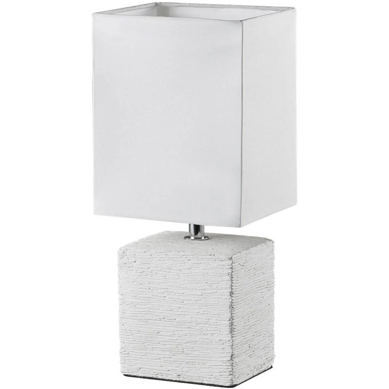 

Lúzete - Lámpara De Mesa Howard Cerámica Blanco Envejecido