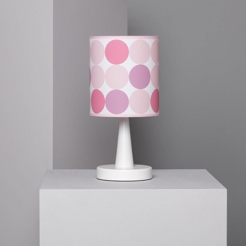 

Lámpara de Mesa Infantil Duara Rosa - Rosa