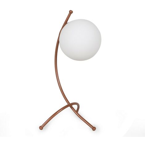 Lámpara de mesa Kelen Opal Cobre