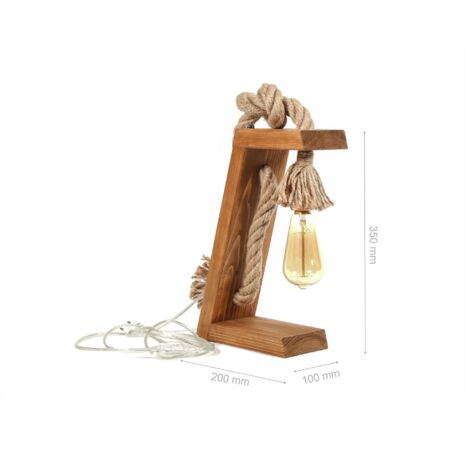 Lámpara de mesa, lámpara de noche, lámpara de salón. Lamp 1 x E 27 Max 40 W