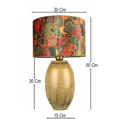 Lámpara de mesa, lámpara de noche, lámpara de salón. Lamp 1 x E 27 Max 40 W