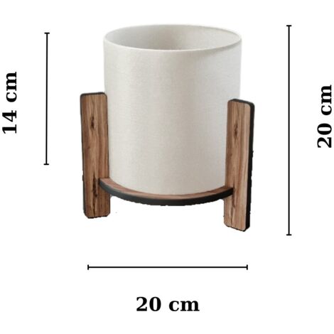 Lámpara de mesa, lámpara de noche, lámpara de salón. Lamp 1 x E 27 Max 40 W Nuez