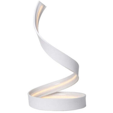 Lámpara de Mesa Led 11w 2700k Espiral Blanca