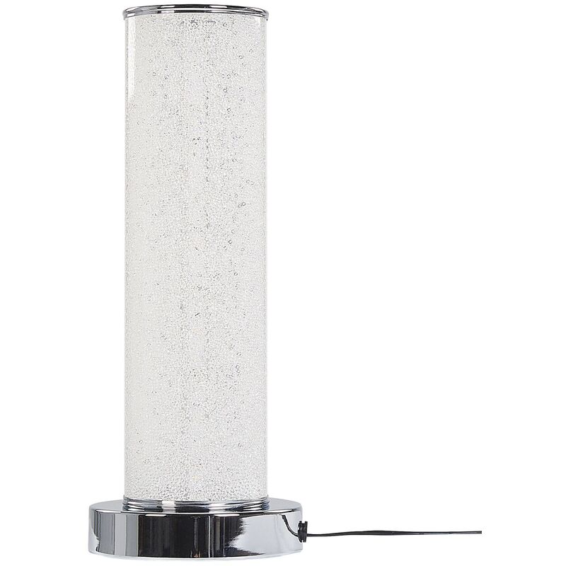 

Lámpara de mesa LED blanco/plateado HOFF