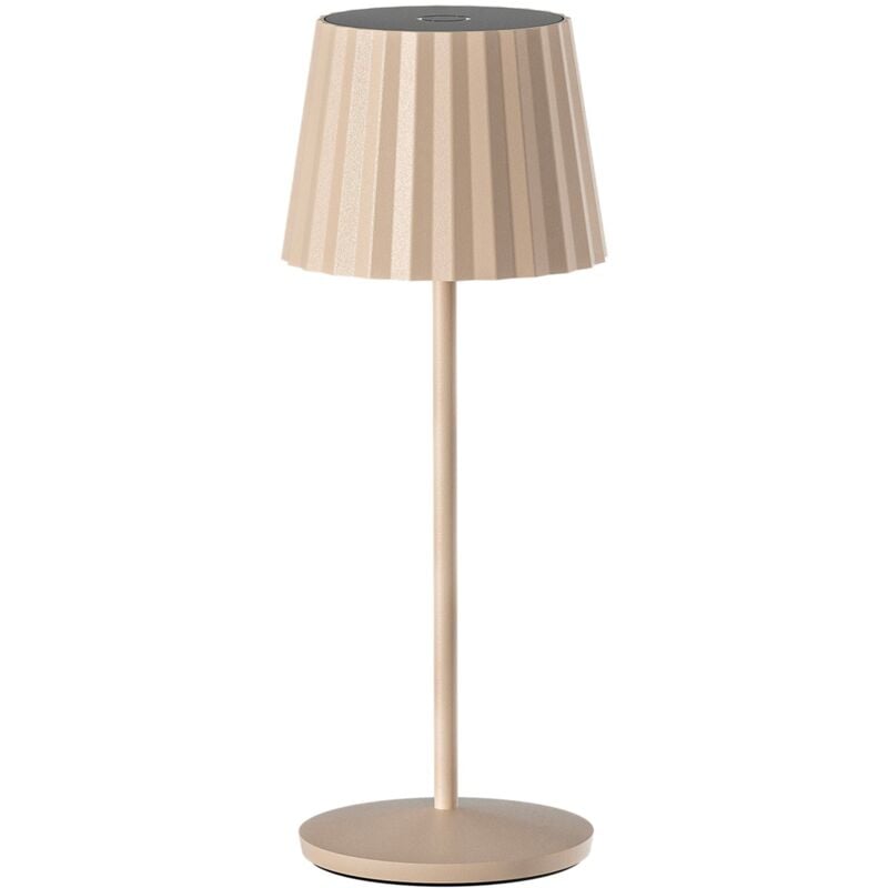 Lumisky - Lámpara de mesa led inalámbrica abby cream