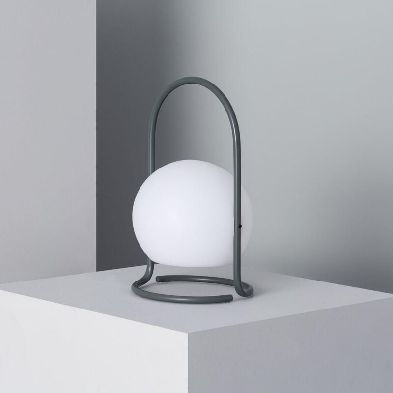 

Lámpara de Mesa LED Portátil Mkono 2.5W para Exterior con Batería USB Recargable Gris - Gris