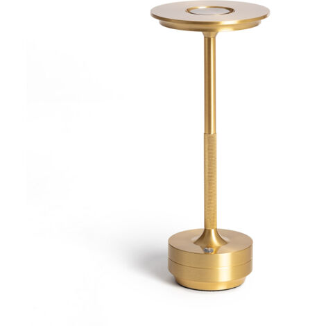 Lámpara de Mesa LED Portátil con Batería USB Recargable Astrid Dorado