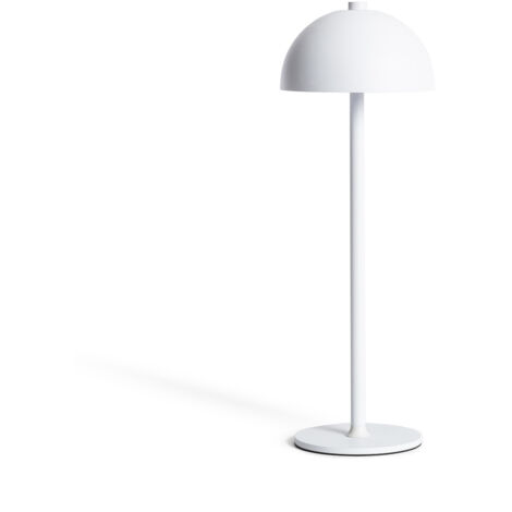 Lámpara de Mesa LED Portátil con Batería USB Recargable Kael Blanco