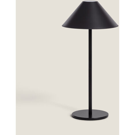 Lámpara de Mesa LED Portátil para Exterior con Batería USB Recargable Kivuli Negro