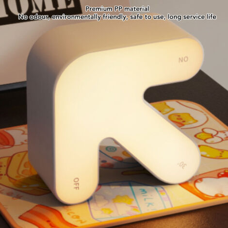 Lámpara de mesa LED RGB y blanca con sensor de movimiento 3D en forma de punta de flecha (hazlo tú mismo)