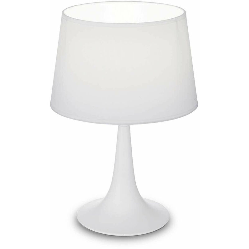 

Lámpara de mesa LONDON blanca con 1 luz