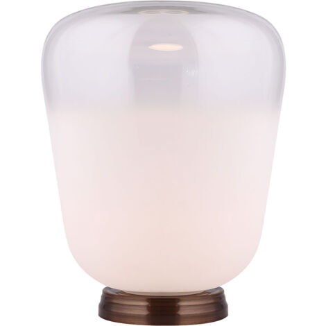 Lámpara de Mesa Lumineca Nonseum 33x43 cm Blanco