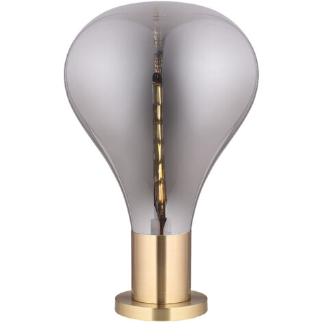 Lámpara de Mesa Lumineca Triz 40x53 cm Smoky