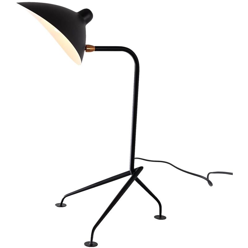 

LÁMPARA DE MESA MACTOR NEGRO 60CM - Lúzete