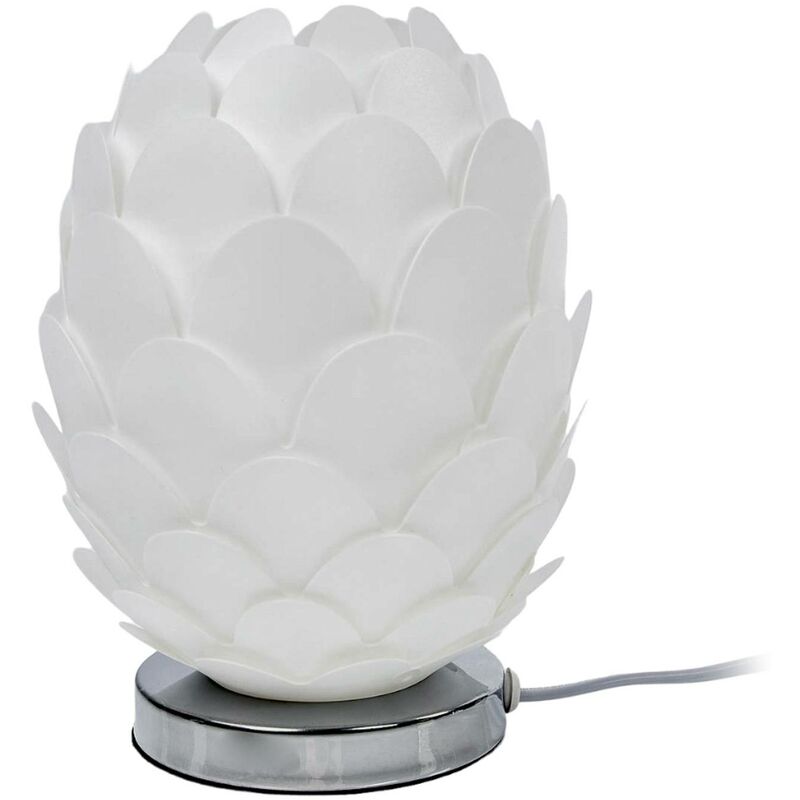 

Lindby - Lámpara de mesa Marees en blanco, Ø 15 cm