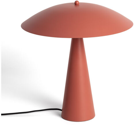 Lámpara de Mesa Metal Irmah Terracota