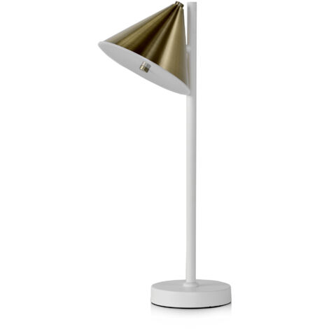 Lampara De Mesa Metalica