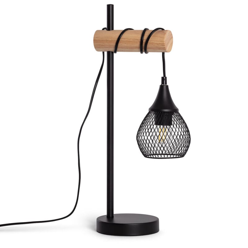 

Lámpara de Mesa Monah ILUZZIA Negro - Negro