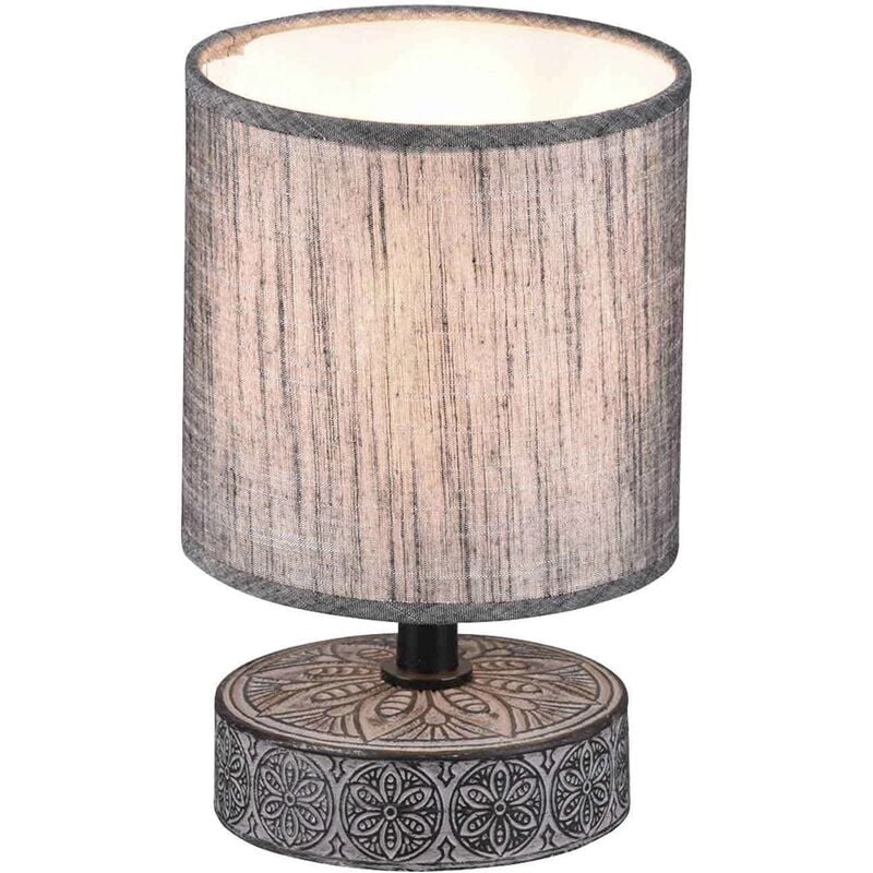 

Lúzete - Lámpara De Mesa Nekane Cerámica Gris E14