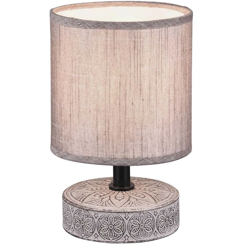 

Lúzete - Lámpara De Mesa Nekane Cerámica Marrón E14