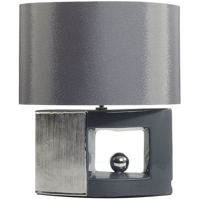 

Lámpara de mesa gris DUERO