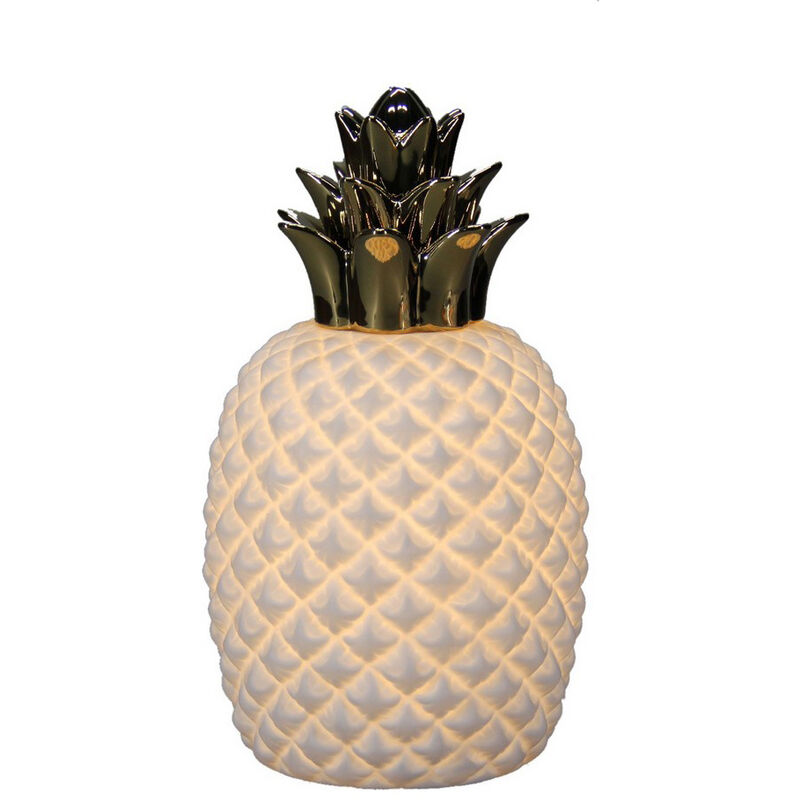 

Lámpara de Mesa Piña Porcelana (17 x 30 x 17 cm)