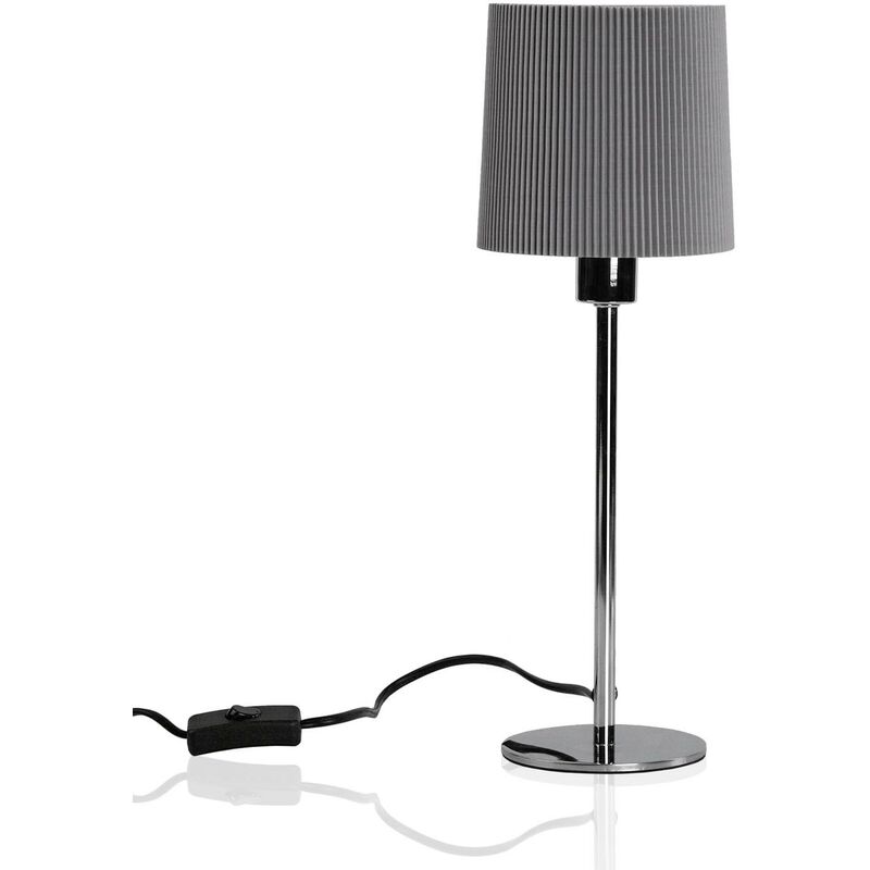 

Lampara De Mesa Toshka Gris