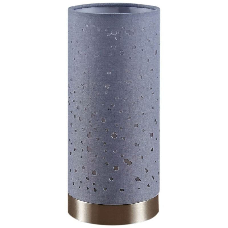 

Lindby - Lámpara de mesa Umma con pequeños orificios, gris