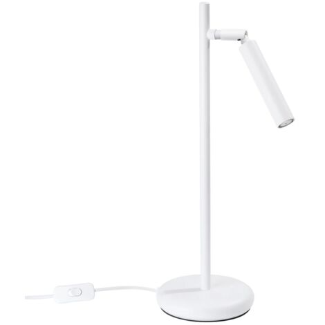 Lámpara de mesa Vacu blanco