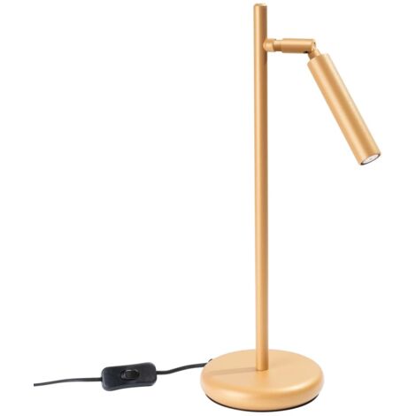 Lámpara de mesa Vacu dorado