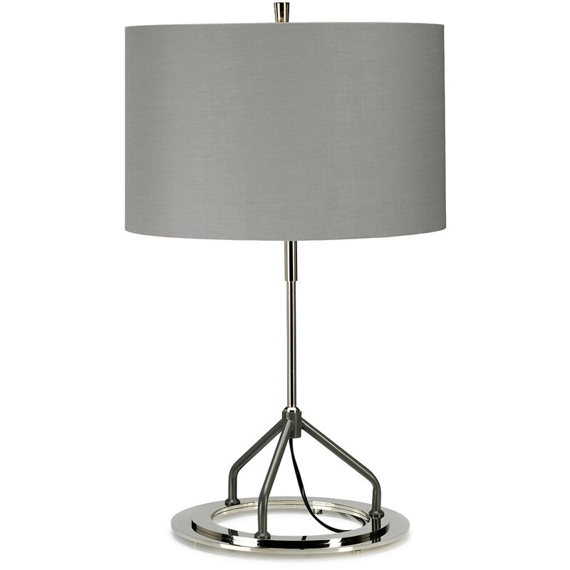 

Elstead Vicenza - Lámpara de mesa - Níquel pulido blanco, E27