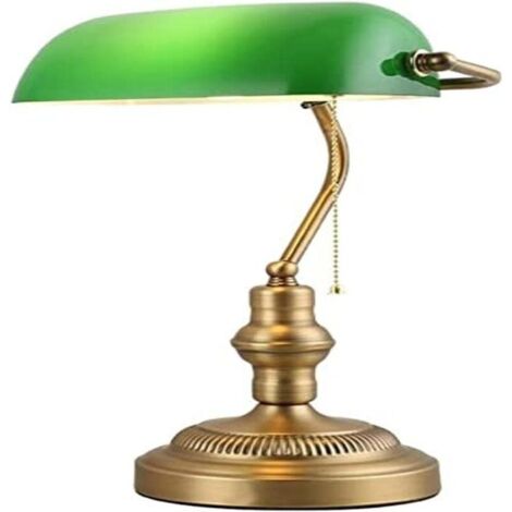 Lámpara de mesa vintage BANQUERO - E27