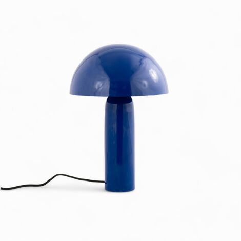 Lámpara de metal azul oscuro - Enaïs