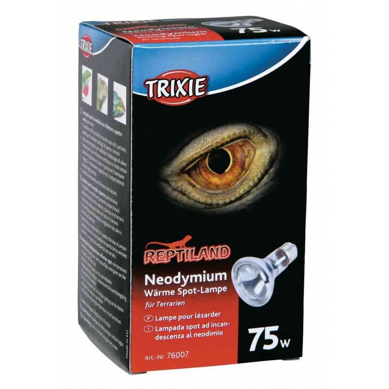 

Trixie - Lámpara de neodimio de 75 W para reptlie.