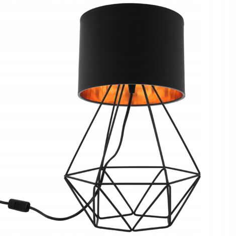Lámpara de noche de escritorio de alambre LED LOFT