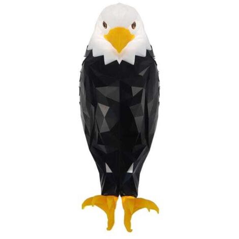 Lámpara de noche LED con forma de águila calva, aplique de pared decorativo con forma de animal, luz blanca ≤6w