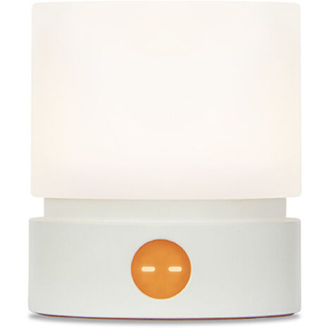 Lámpara de noche LED infantil, lámpara de escritorio regulable con temporizador y modo de respiración, con carga USB.