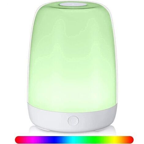 Lámpara de noche LED regulable – 3 modos de iluminación – Sensor de tacto – Luz blanca cálida